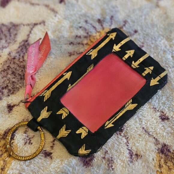 Simply Southern Card/ID Holder Keychain - Picture 1 of 8